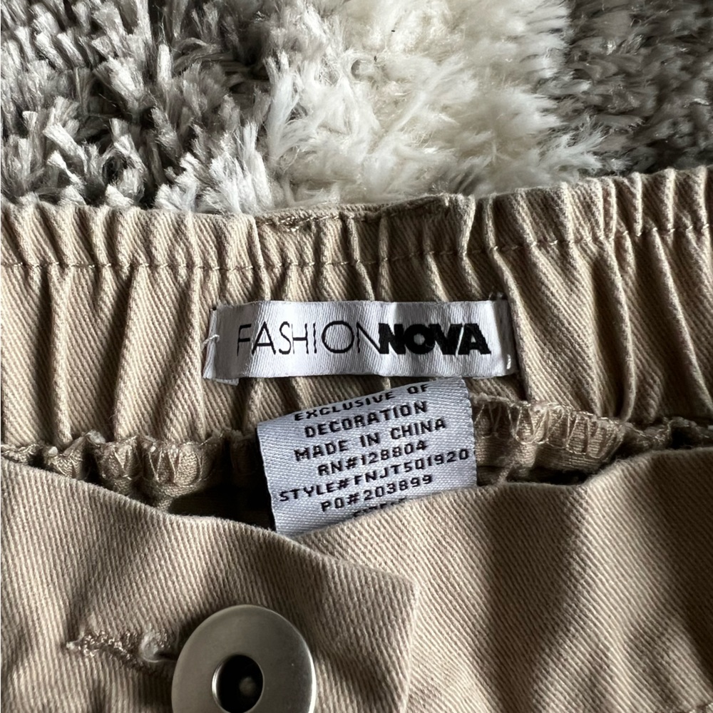 Small Fashion Nova Beige Pants